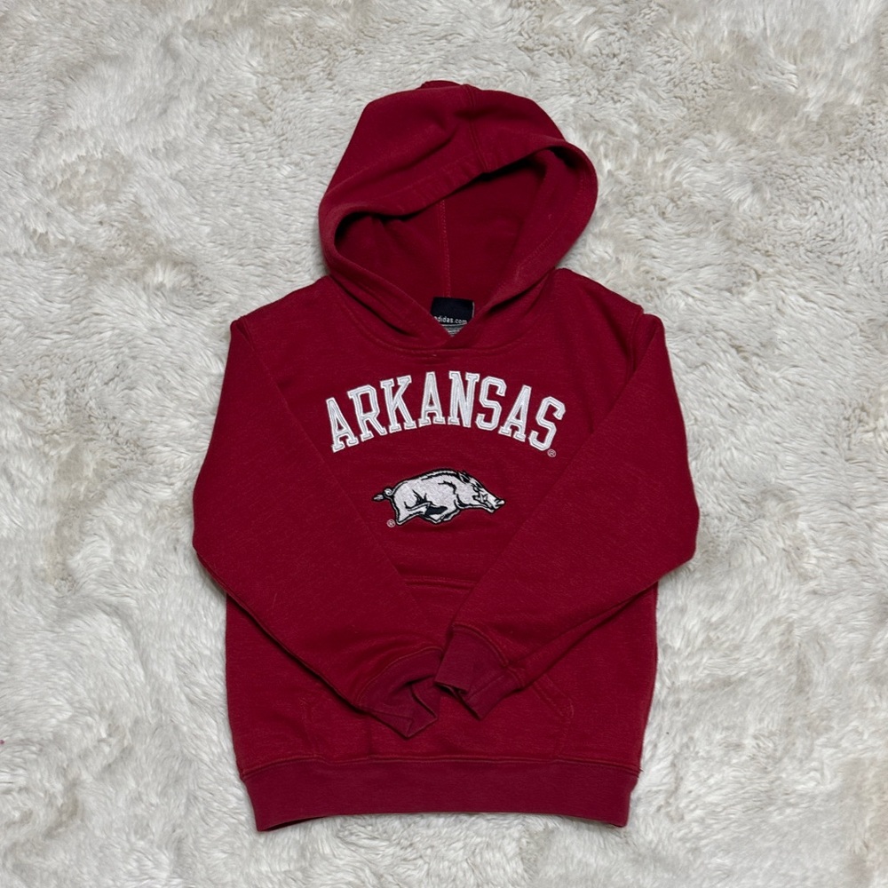 adidas Kids Arkansas Hoodie - Red